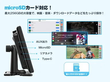 通信＆ローカル再生も自由に