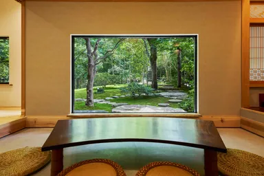 絵画のような日本庭園