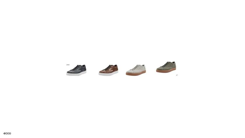 メンズシューズ「SOFT 10」のMARINE、COGNAC、GRAVEL、TARMAC