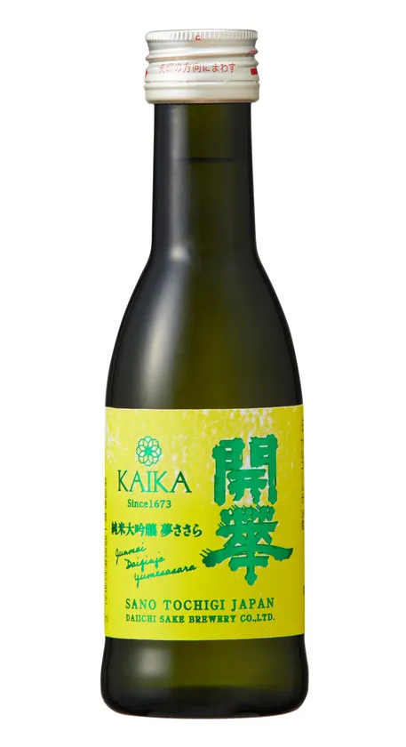 開華 純米大吟醸 夢ささら 180ml