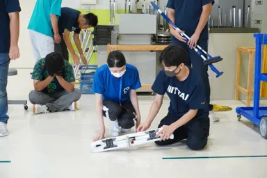 ビルメンテナンスを生徒から学ぶ