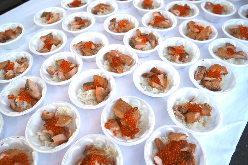 故郷の味、閖上の秋。「はらこめし祭り」　
2025年10月12日(日)ゆりあげ港朝市にて開催！