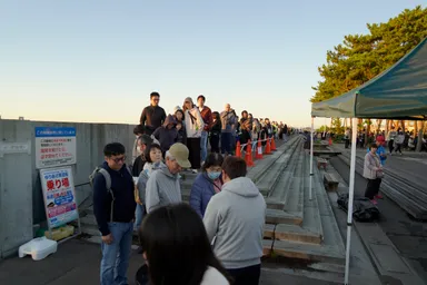 早めの来場をお勧めします