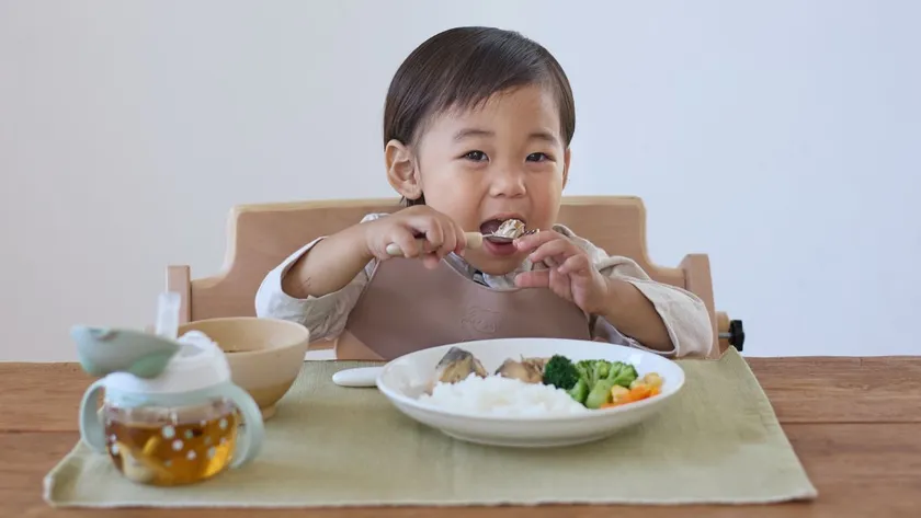 骨まで食べられるお魚の幼児食