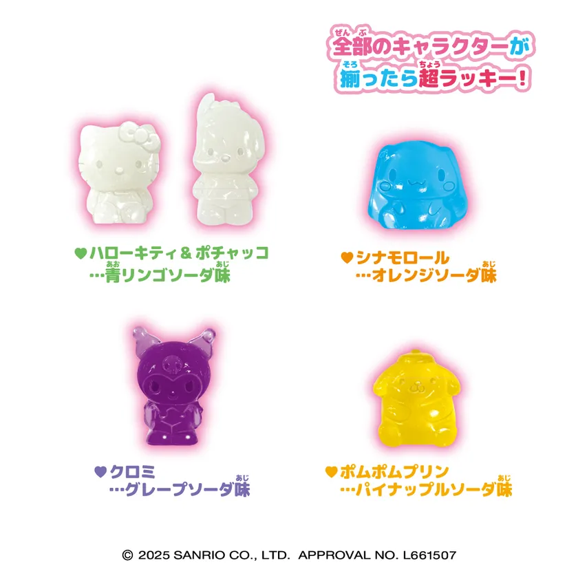 4Dグミ／サンリオキャラクターズ グミ