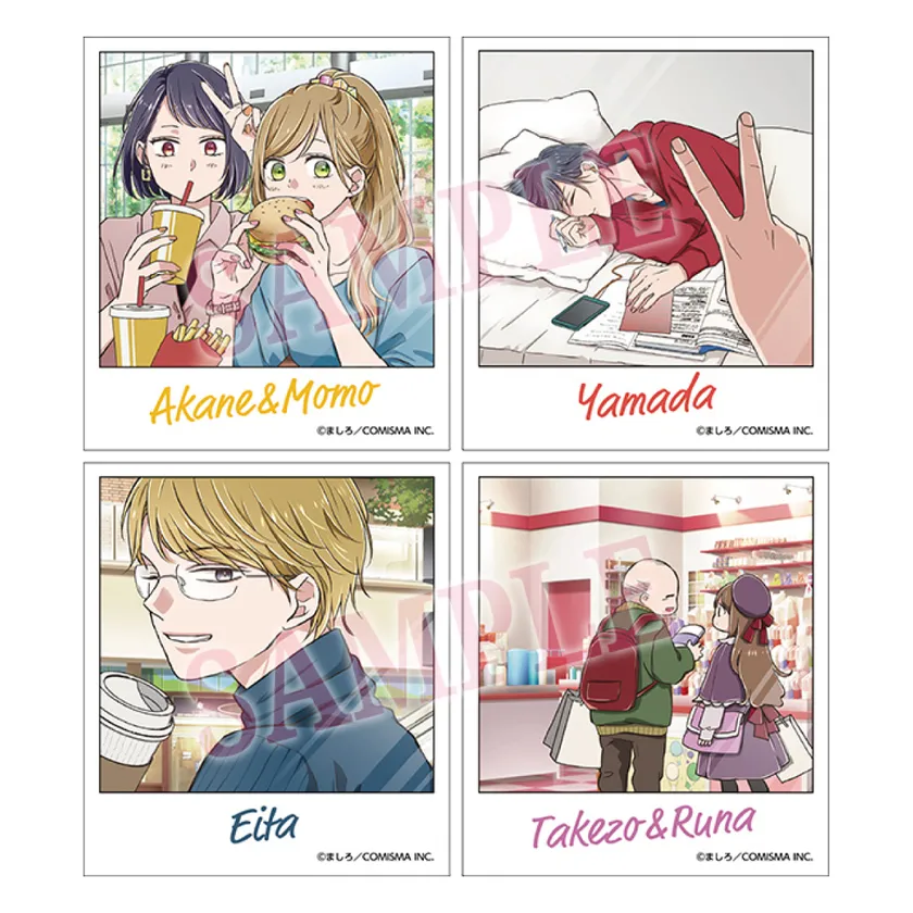 アクリルカード4種セット