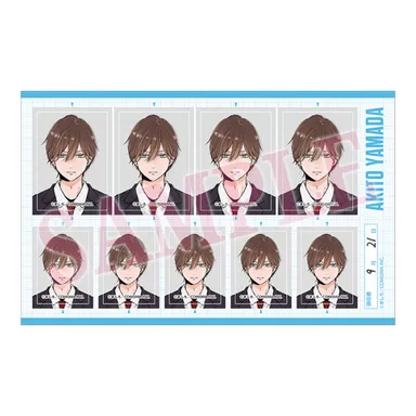 証明写真ステッカー