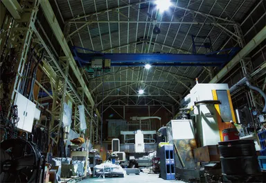 会場(伸栄鉄工)