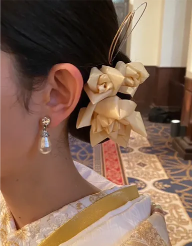 和装向け髪飾り