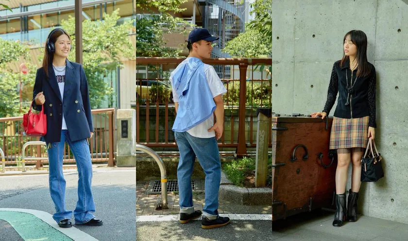 着用イメージ(モデルはチームメンバー)