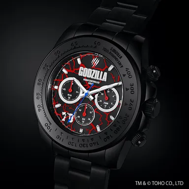 ブラックボディに地割れのレッド