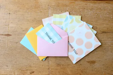 6種類のミニカードが作れます