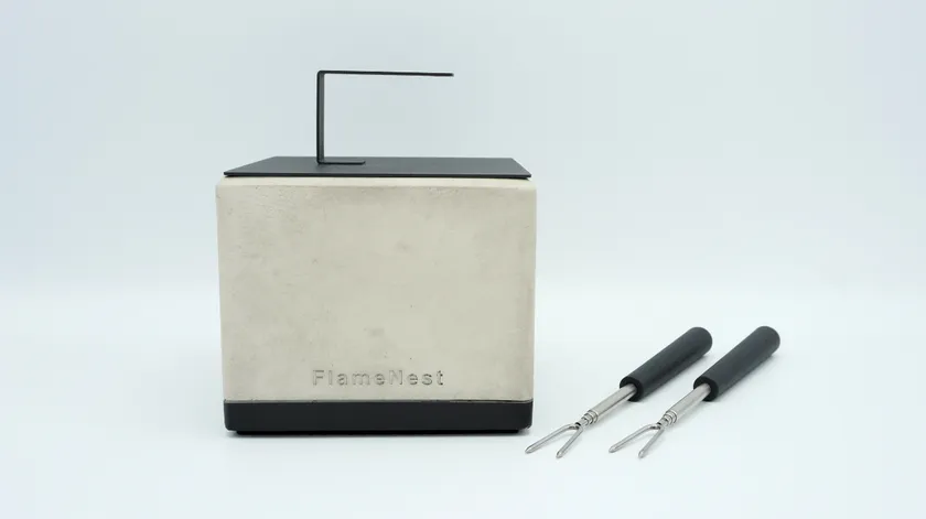 本体、消火蓋、マシュマロ串