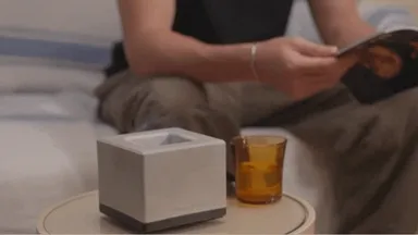 室内で使えるほぼ無煙無臭の小さな焚火台