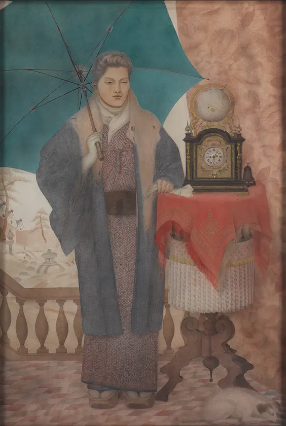 堂本印象の作品《故父》大正13年(1924)京都府立堂本印象美術館蔵