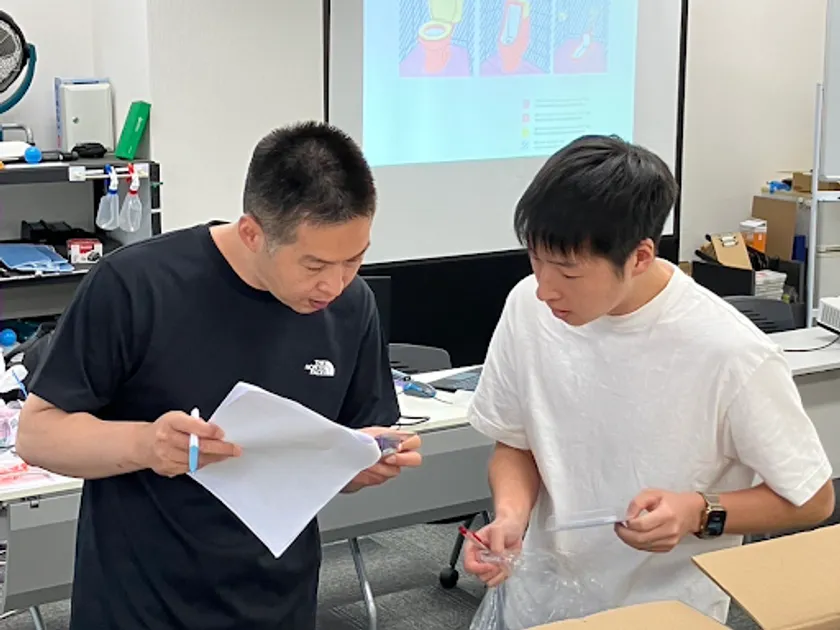 指導の様子