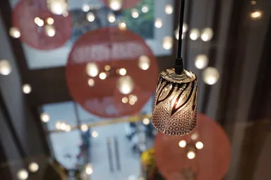 切子ガラスペンダント