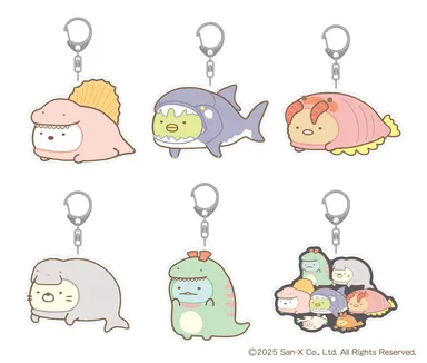 「すみっコぐらし」アクキー_全6種