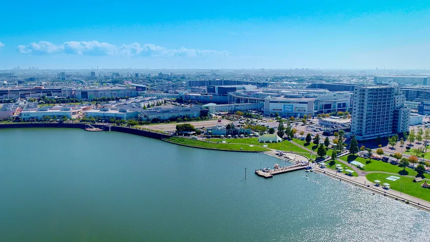 レイクタウンの風景