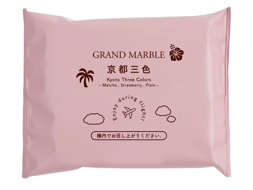 ハワイ線限定のオリジナルデザインパッケージ