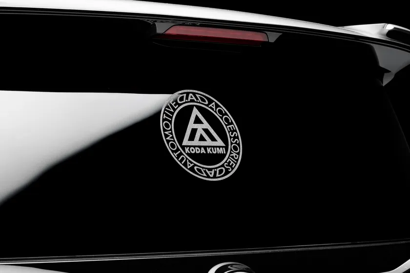 D.A.D × KODA KUMI サークルステッカー