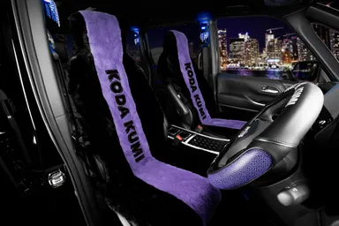 D.A.D × KODA KUMI もふもふシートカバー 1枚入り