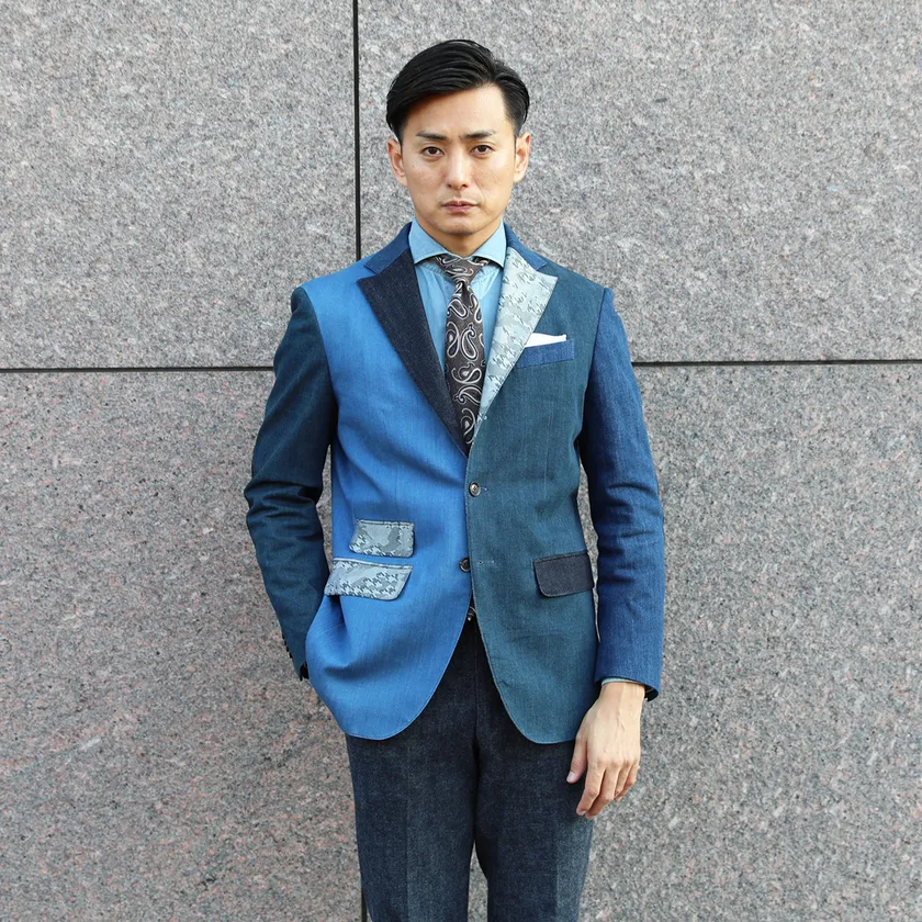 CRAZYデニムスーツ