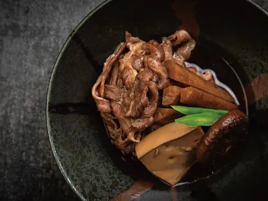 博多和牛ロースと牛蒡のしぐれ煮