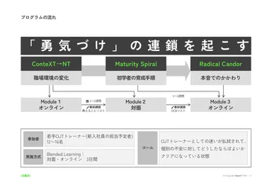 ENCOURAGEプログラムの流れ