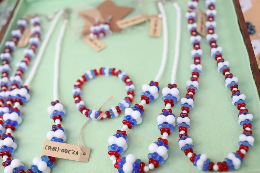 チェコビーズのかわいいアクセサリー