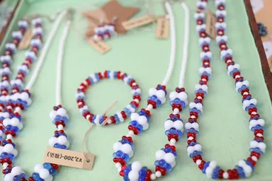 チェコビーズのかわいいアクセサリー