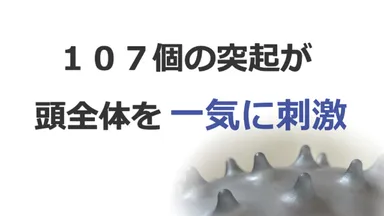 107個の突起が一気に刺激