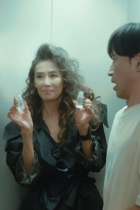 HABA×こねこフィルム 縦型ショートドラマ『萬田久子』より抜粋(3)