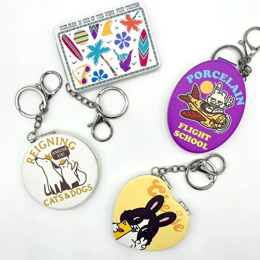 オリジナルデザイン対応 コンパクトミラー