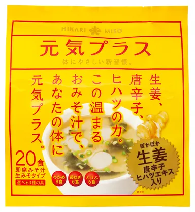 元気プラス 生姜の温まるおみそ汁