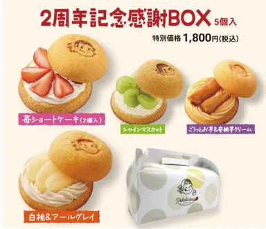 ２周年記念感謝BOX