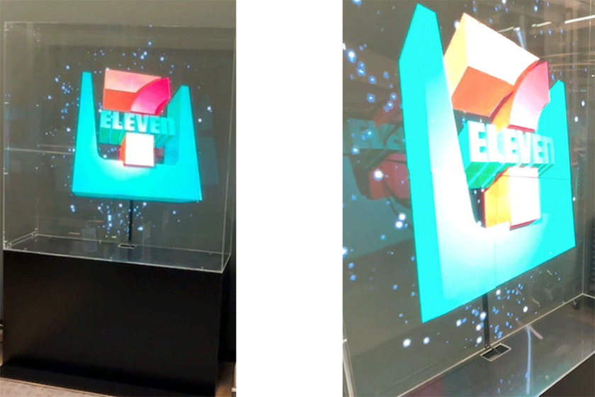 大阪・関西万博のセブン‐イレブン店舗で、3Dサイネージによる
商品PRの視認性向上と購買への効果検証を実施