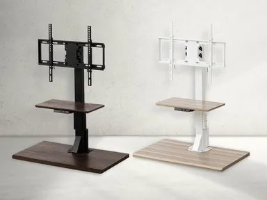 電動昇降TVスタンド　エントリーモデル　LLT-7545G