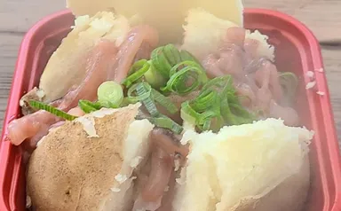 グルメ例) じゃがバター