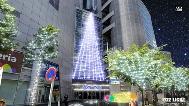 ナディアパークイルミネーション_AXIZLight演出　イメージ