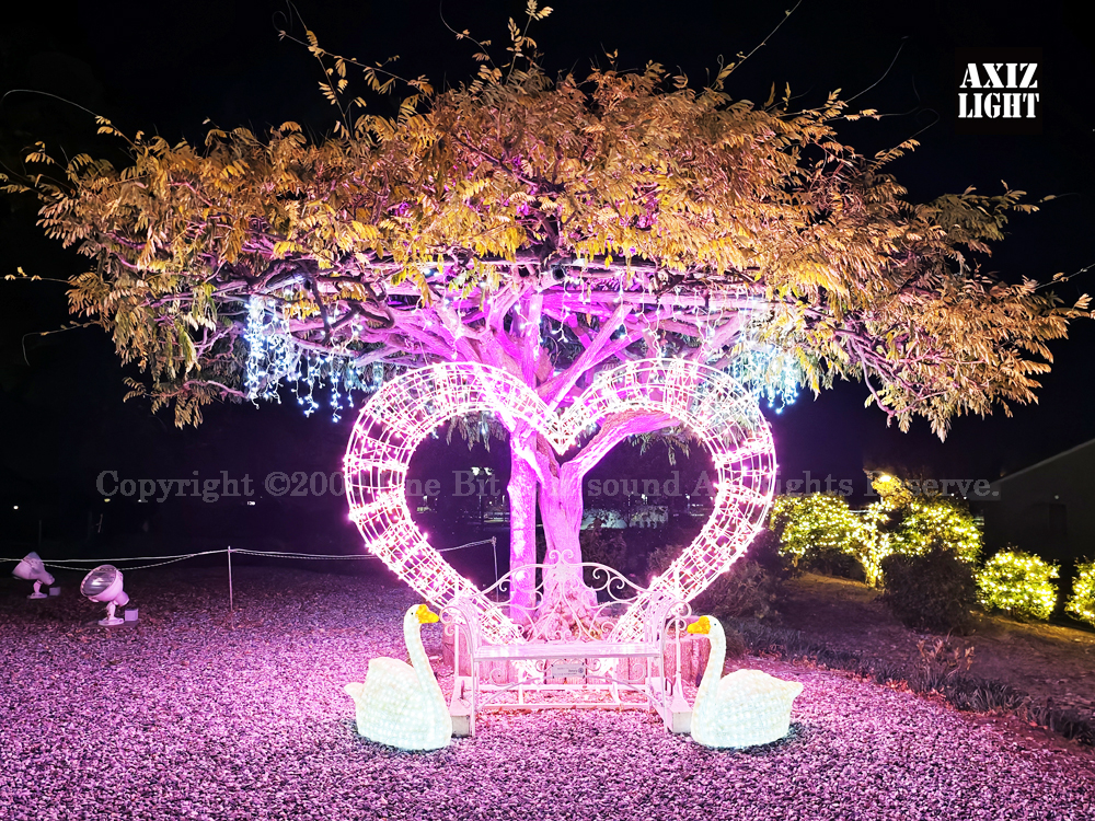 オーランドさん羽ばたく特別イルミネーション開催！ 邑楽町