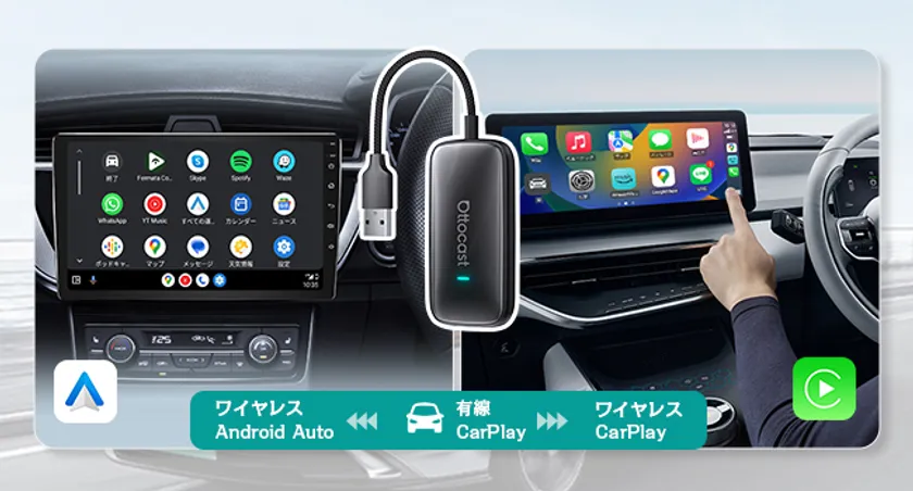 CarPlay/Android自由切替