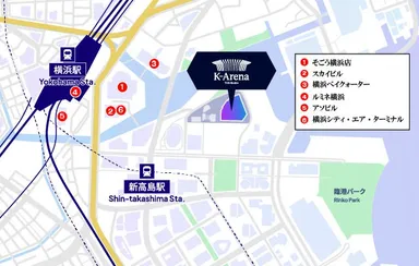 対象施設マップ