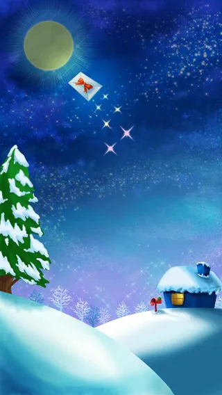 メールがサンタの元へ