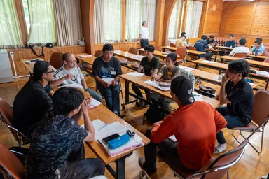 「緑の雇用」事業　集合研修(座学風景)