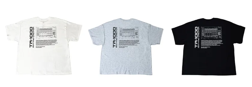 TR-1000 T-SHIRT(ISNESS MUSICxROLAND)