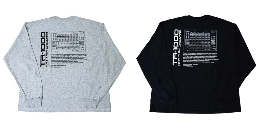 TR-1000 LONG SLEEVE T-SHIRT(ISNESS MUSICxROLAND)