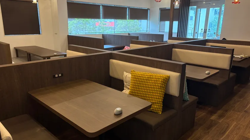 コンセント付でテレワークも可