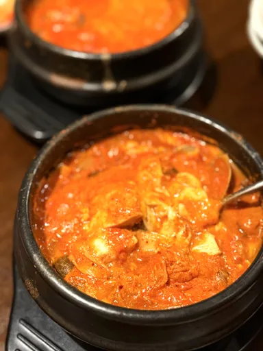 豆乳スンドゥブチゲ定食