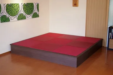 オリジナルユニット畳 匠(たくみ) 畳：えんじ